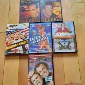 6-Will Ferrell-DVDs